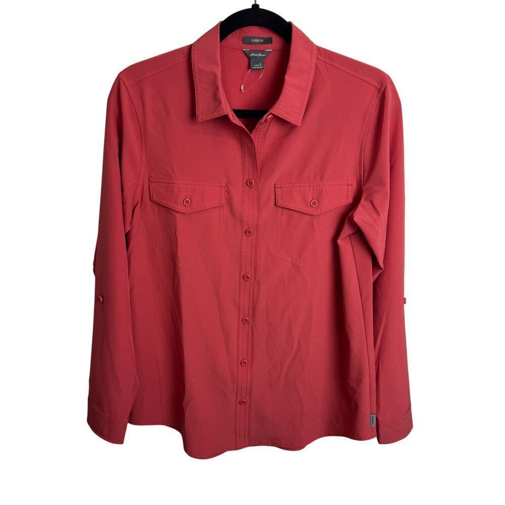 Eddie Bauer Women's Departure Long Sleeve Shirt Medium